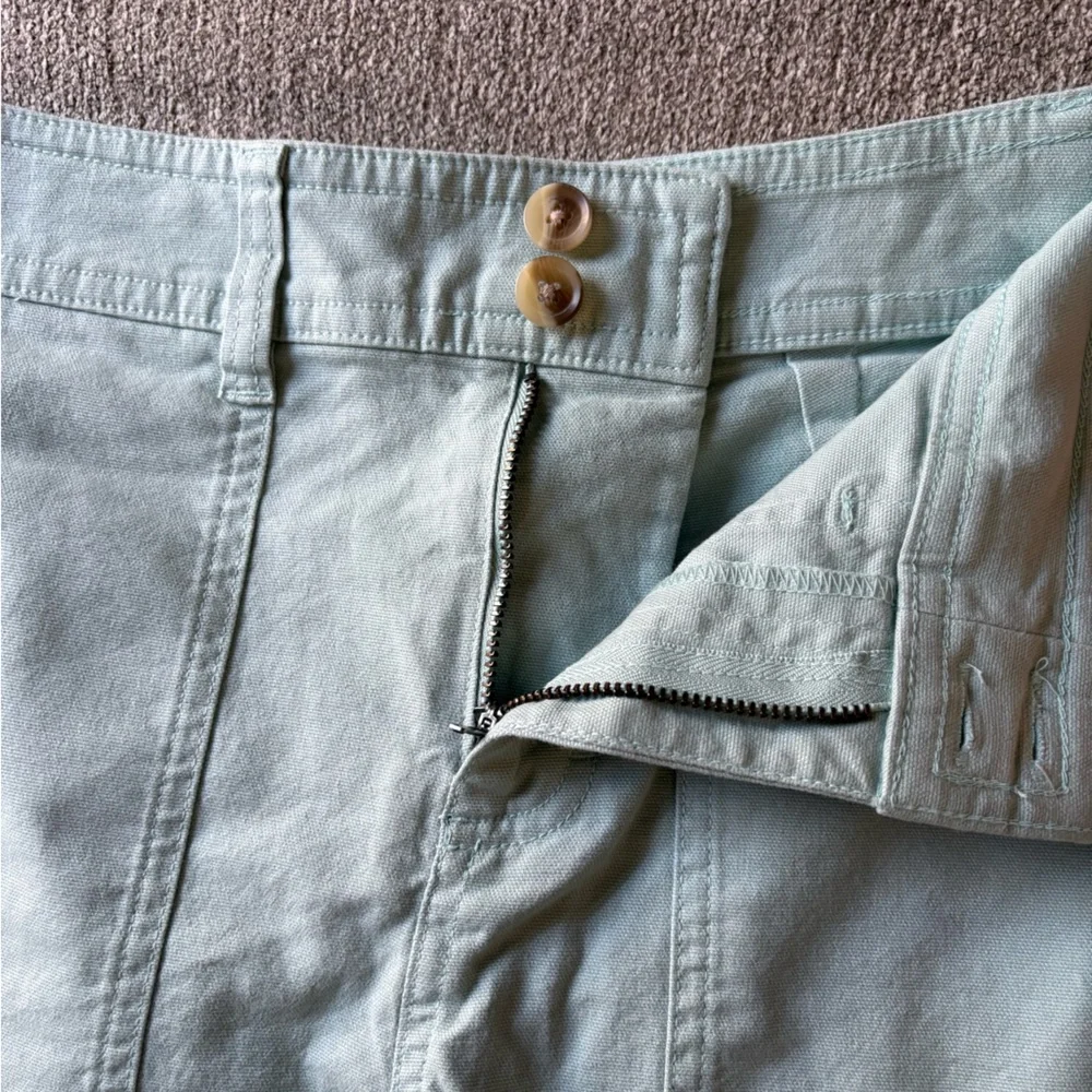 NWT A New Day Mint Green High-Rise Stretch Utility Shorts Size 8 - Picture 8 of 9